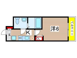 アリビオ立花の物件間取画像